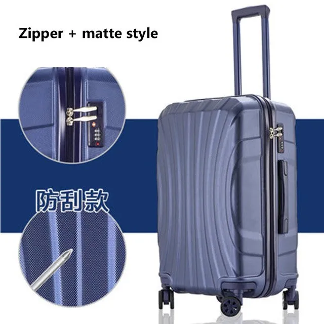 20"24"26"28"Inch Aluminum Alloy Frame Business Trip Travel Trolley Suitcase Carry On Luggage