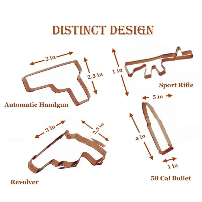 4 pc. Cookie Cutter Set