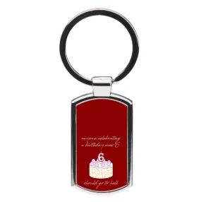 A Birthday Over 6 - B99 Luxury Keyring