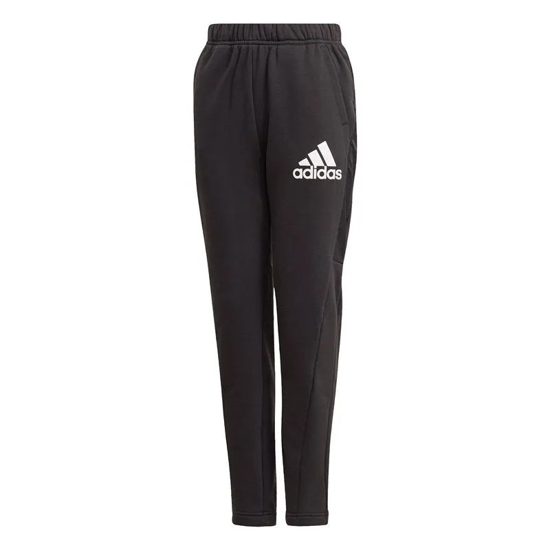 adidas Badge Of Sport Fleece Pants - Boys - Black/White