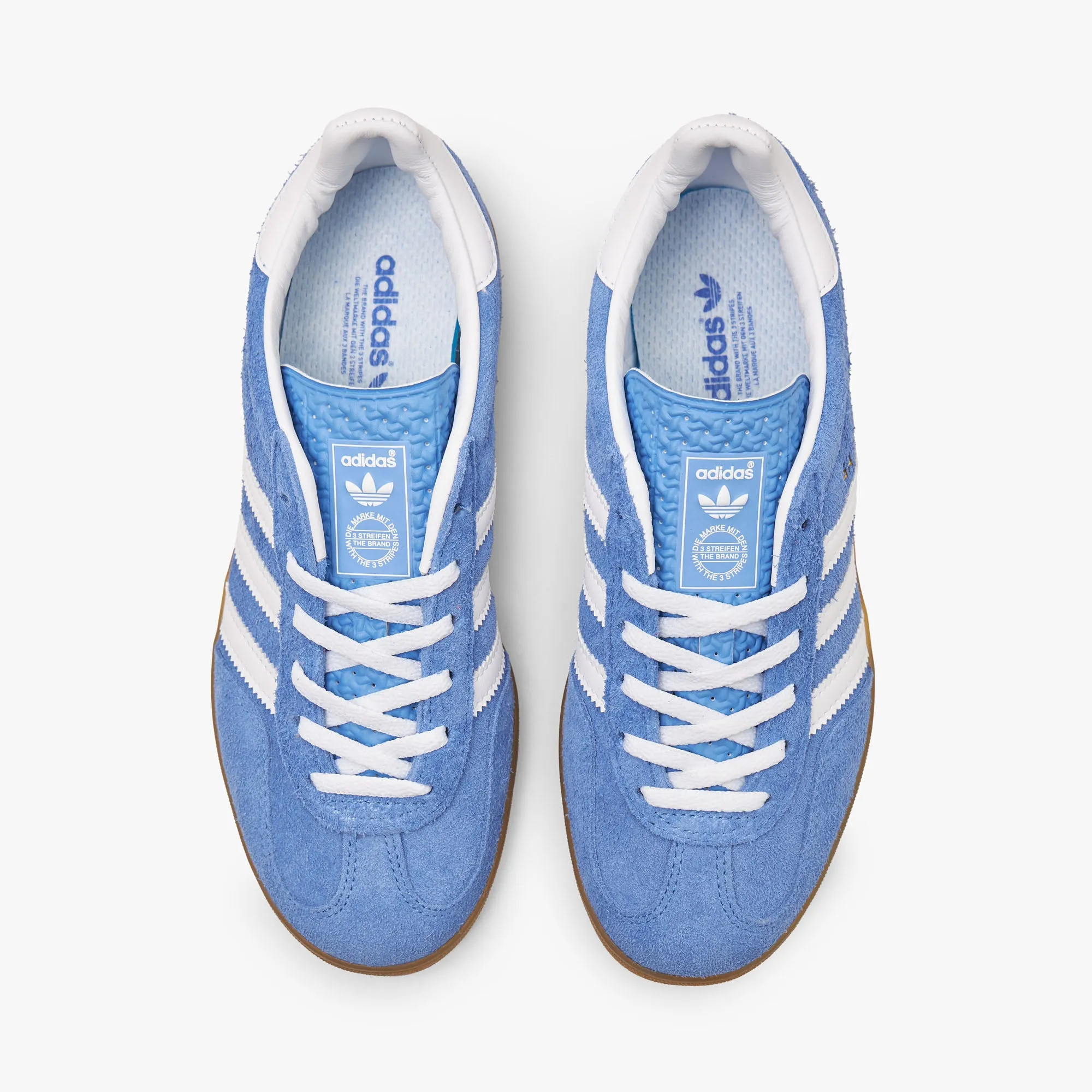 adidas Originals Women's Gazelle Indoor Blue Fusion / Cloud White - Gum