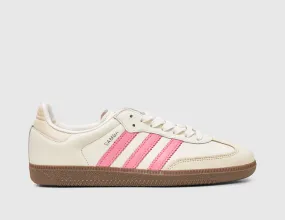 adidas Originals Women's Samba OG Cloud White / Lucid Pink - Wonder White