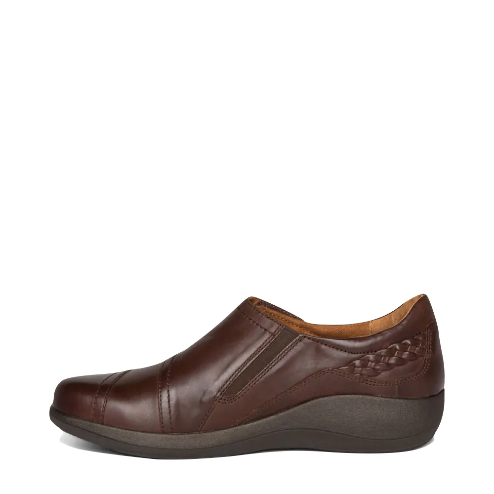 Aetrex Women's Karina Slip On in Brown