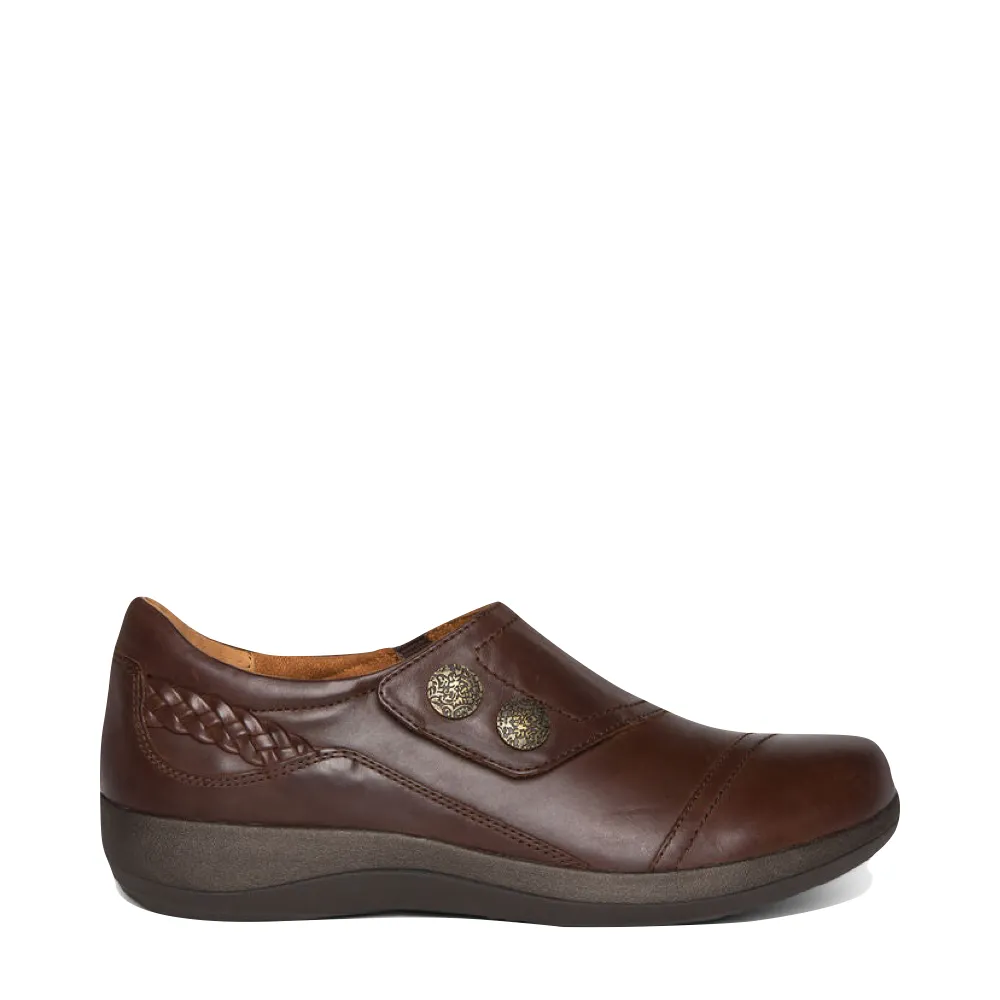 Aetrex Women's Karina Slip On in Brown