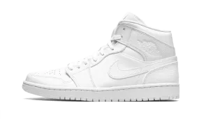 Air Jordan 1 Mid Triple White (2020)