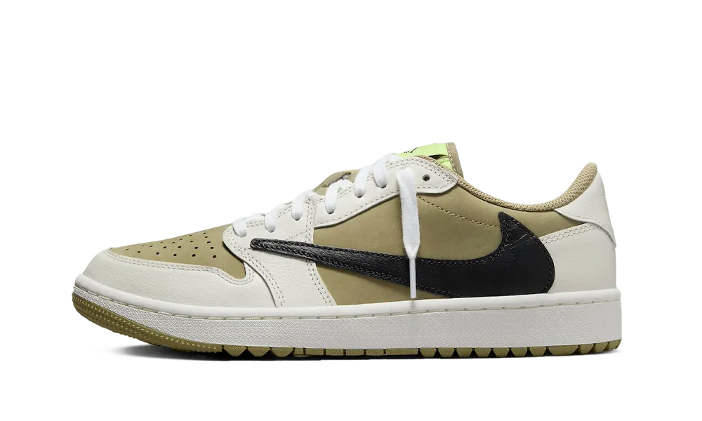 Air Jordan 1 Retro Low Golf Travis Scott Neutral Olive