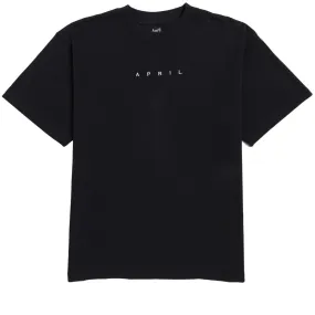 April EMB T-Shirt - Black