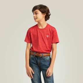 Ariat Boys Charger Vertical Flag Tee Style 10039583