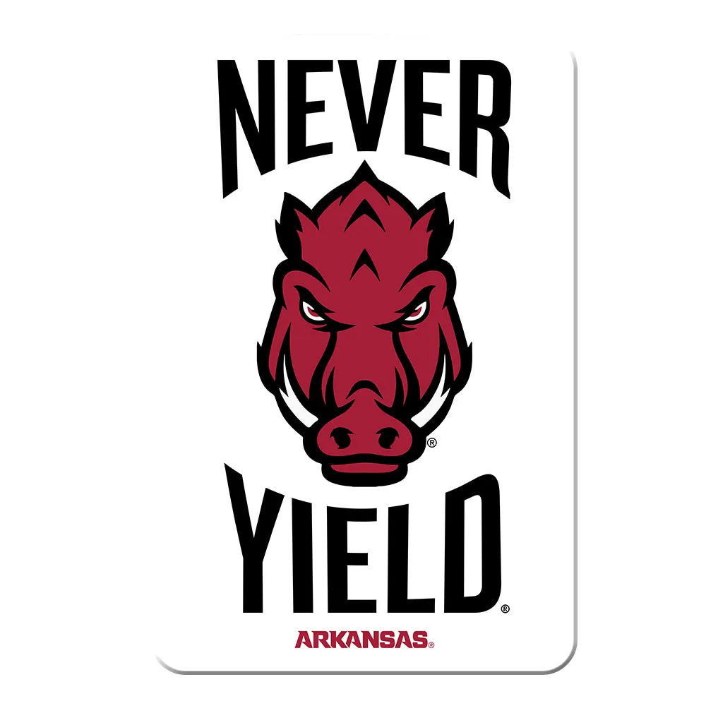 Arkansas Razorbacks - Arkansas Never Yield