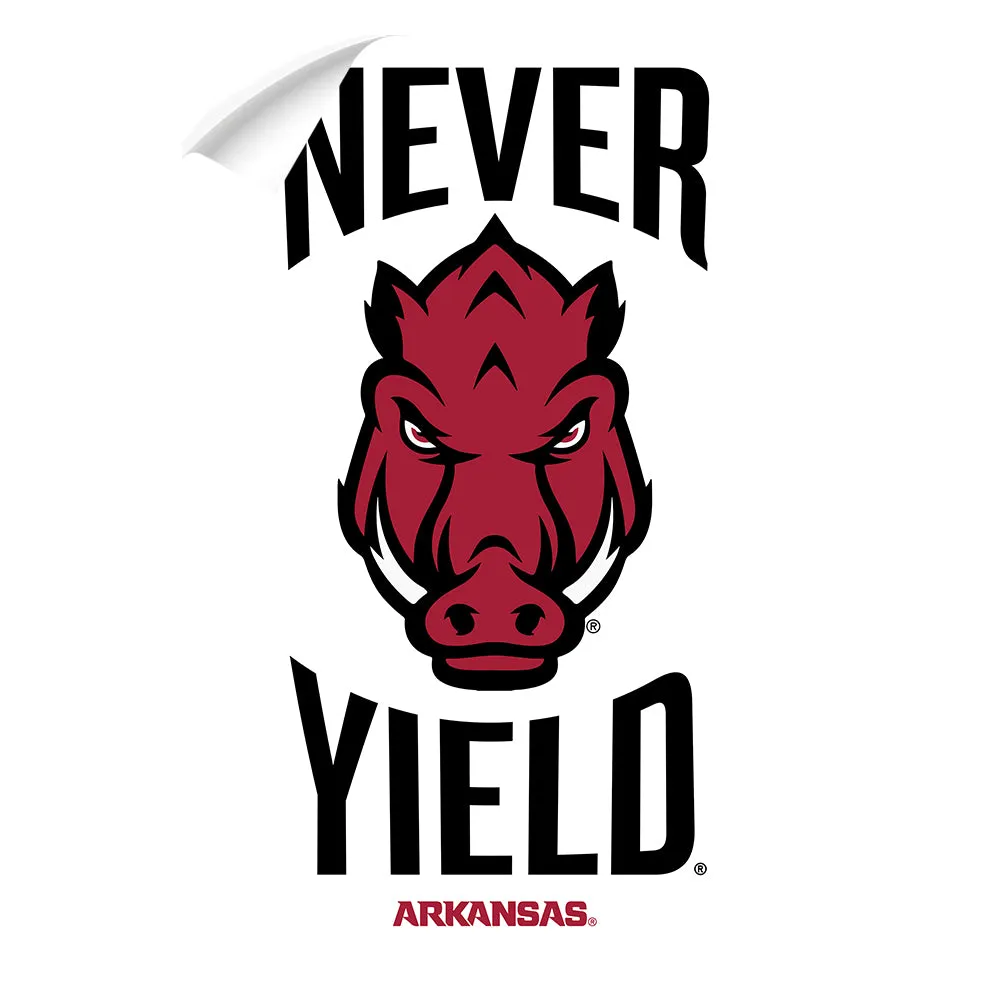 Arkansas Razorbacks - Arkansas Never Yield