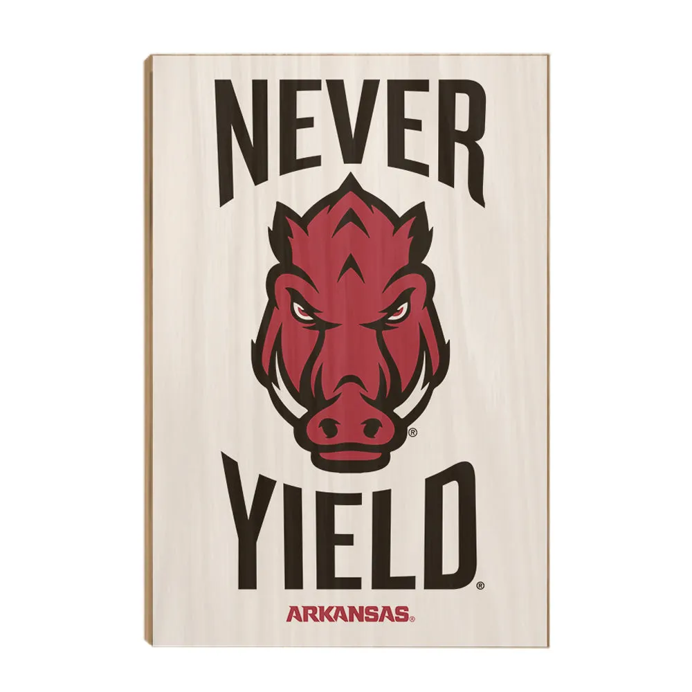 Arkansas Razorbacks - Arkansas Never Yield