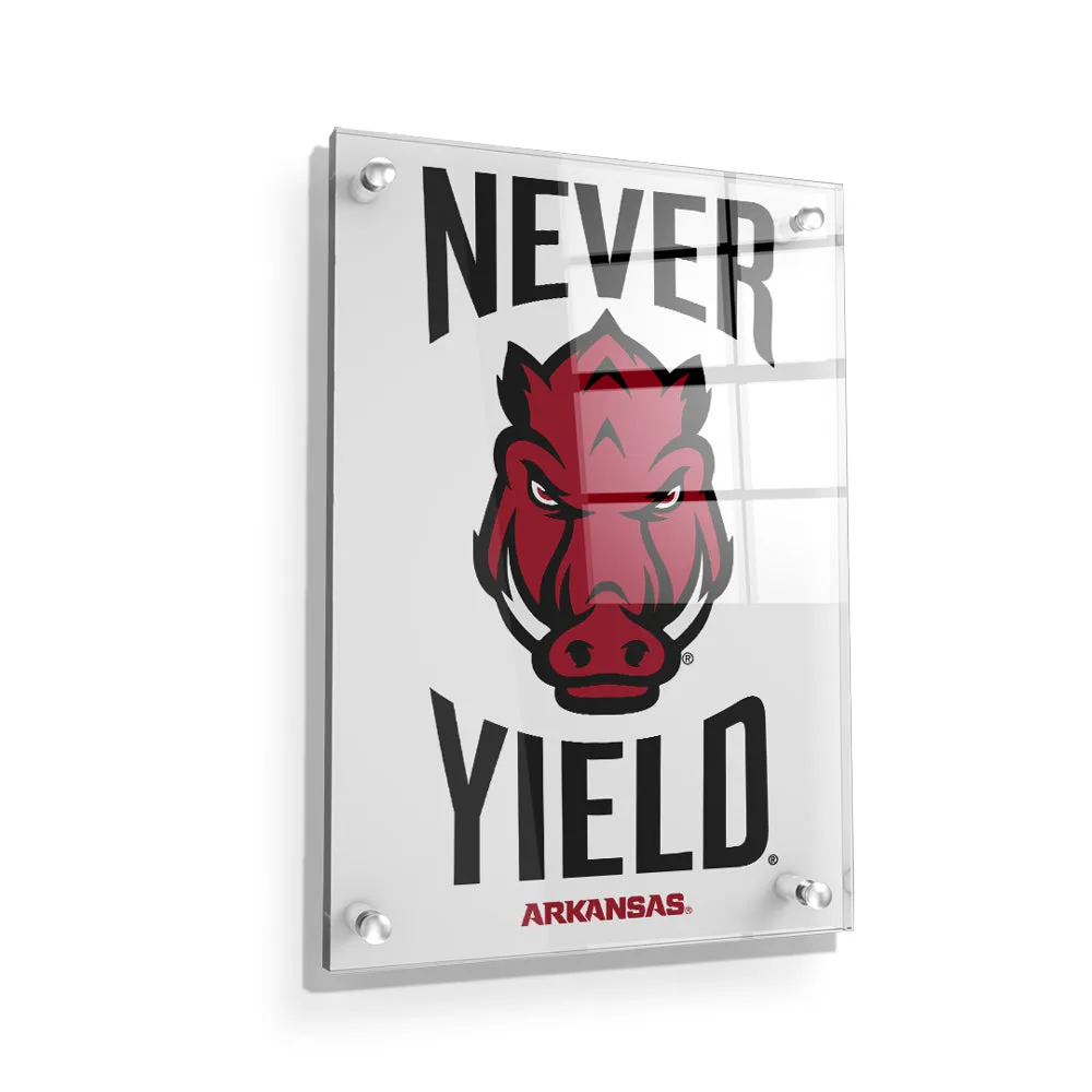 Arkansas Razorbacks - Arkansas Never Yield