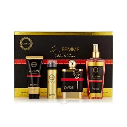 Armaf Le Femme 4 Piece Gift Set