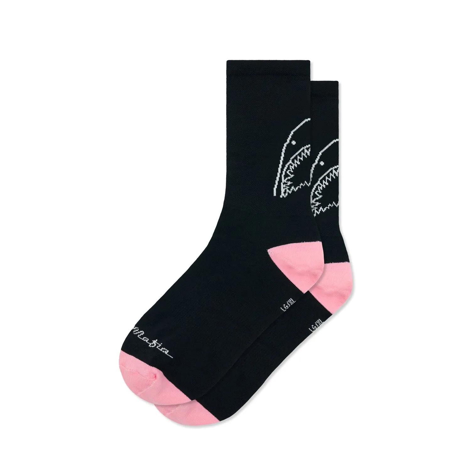 Artist Series Sock - The Great White - Black