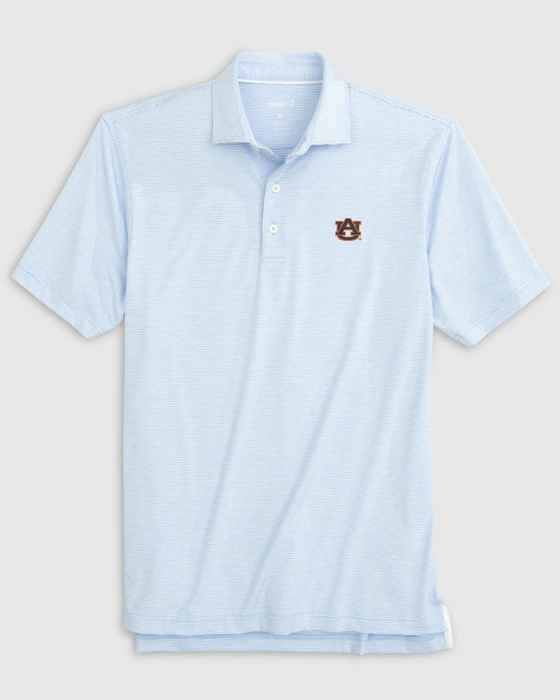 Auburn Lyndonn Striped Jersey Performance Polo