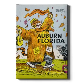 Auburn Tigers - Auburn Florida Homecoming Program Cover 10.30.65