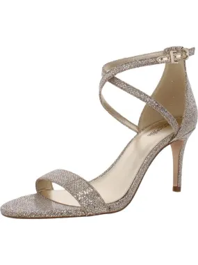 Ava Womens Metallic Pumps Evening Sandals