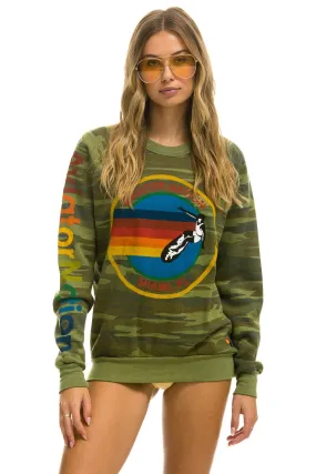 AVIATOR NATION MIAMI  SWEATSHIRT - CAMO