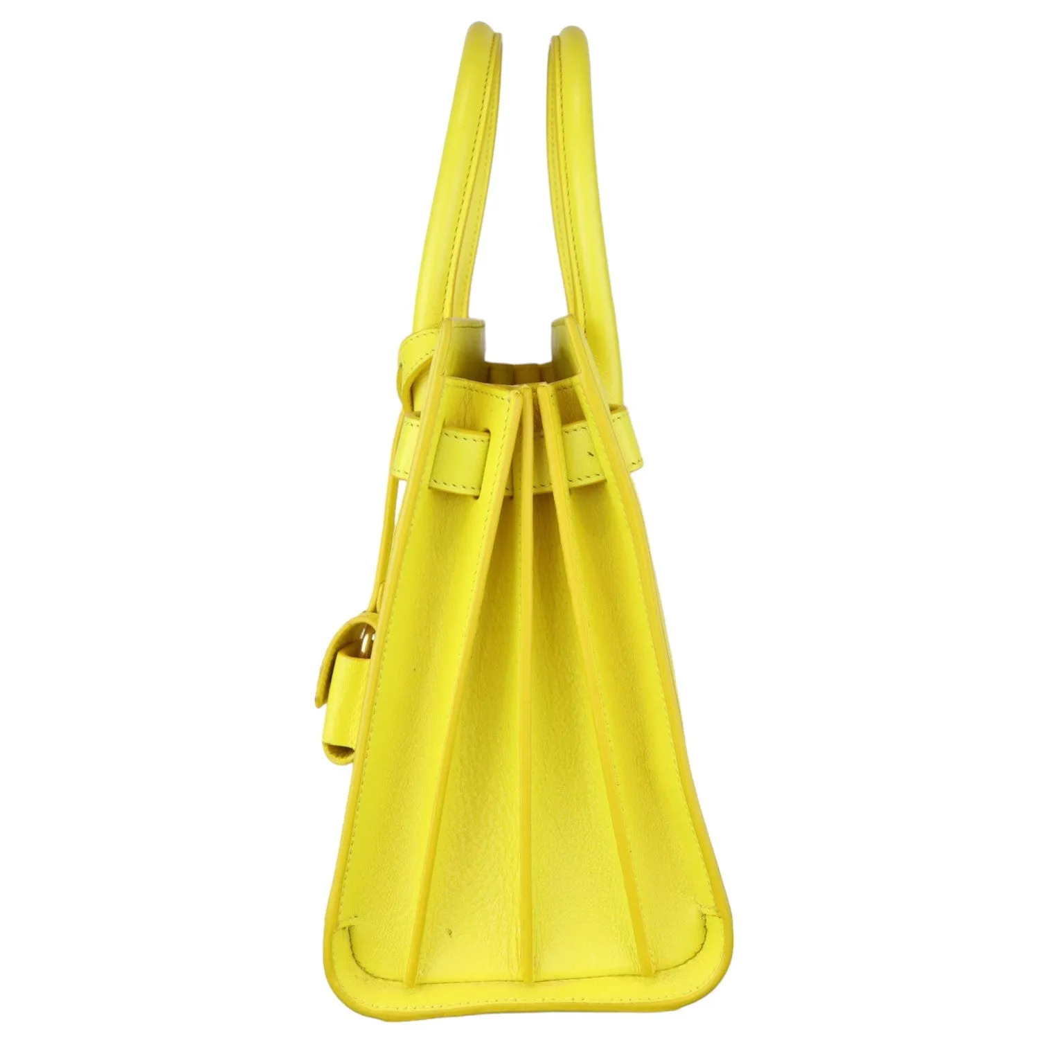 Baby Sac De Jour Calfskin Leather Yellow GHW