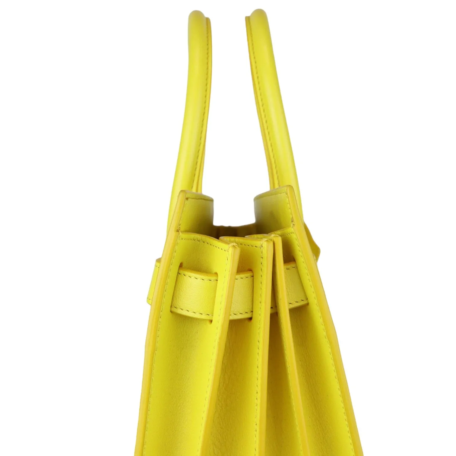 Baby Sac De Jour Calfskin Leather Yellow GHW