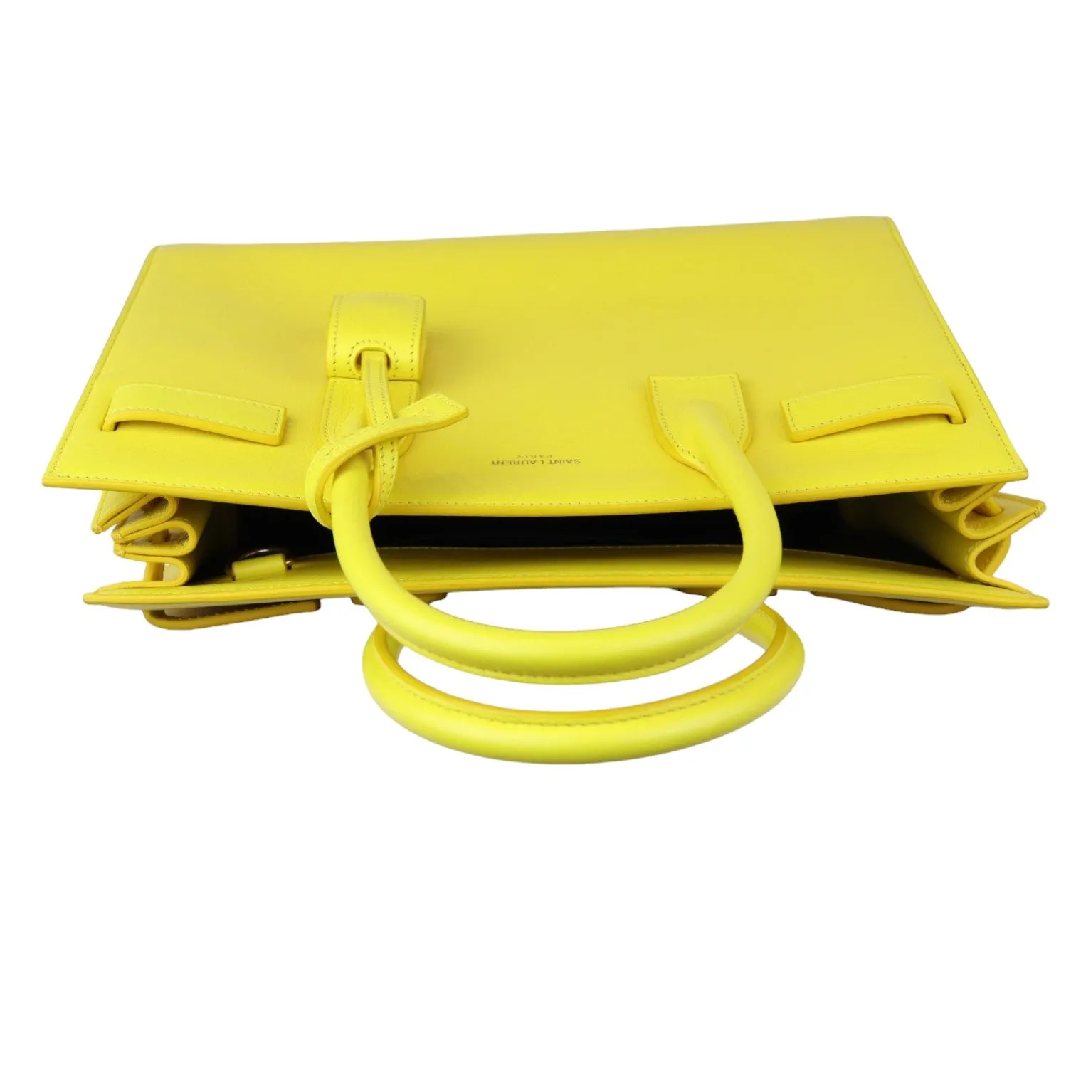 Baby Sac De Jour Calfskin Leather Yellow GHW