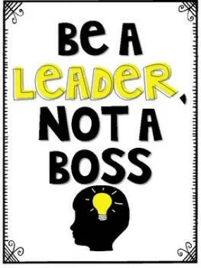 Be a Leader, Not a Boss Lesson Kit | Printable Classroom Resource | Miss Behavior