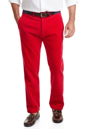 Beachcomber Corduroy Pant Crimson