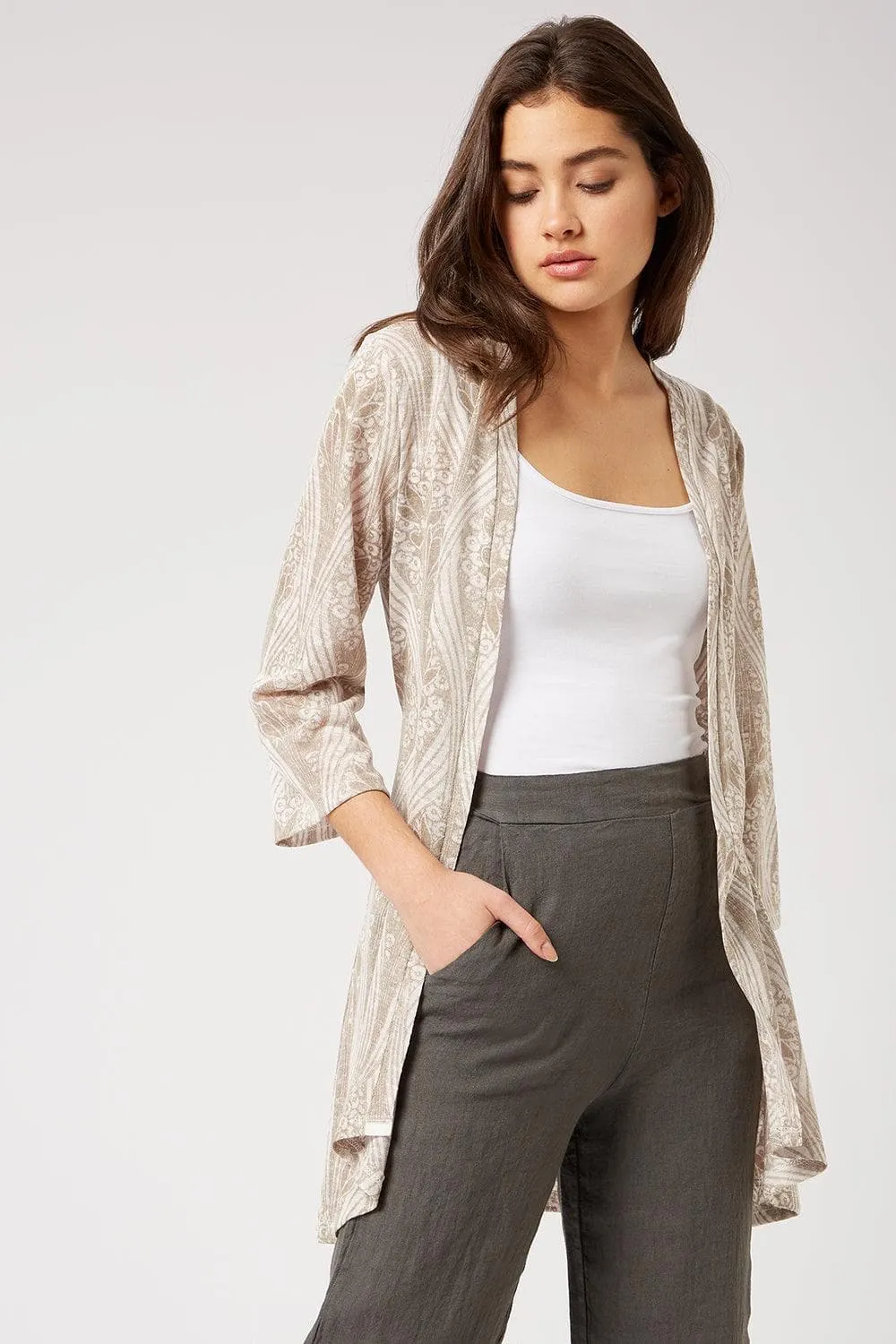 Belted Cardigan