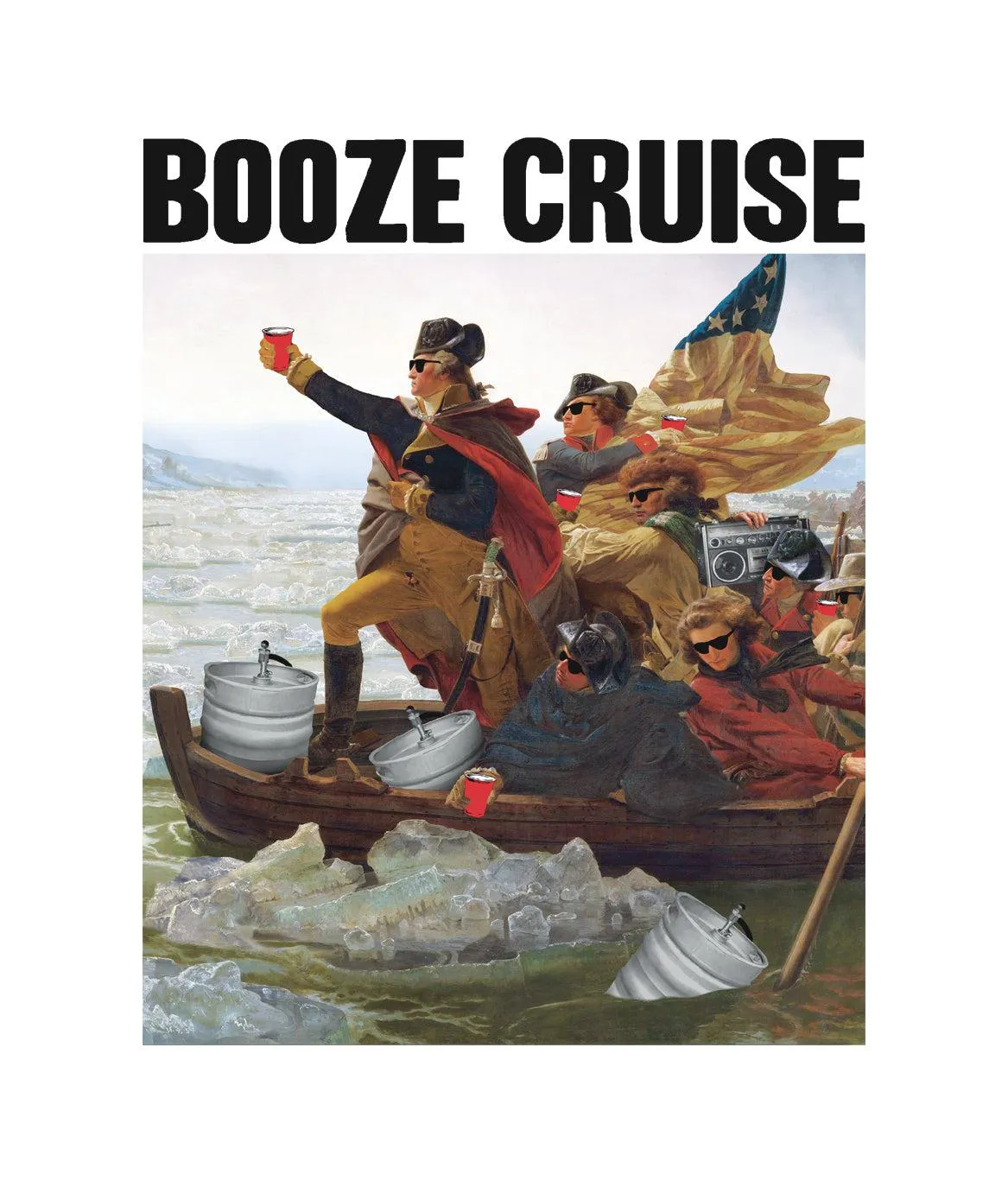 Booze Cruise Womens Tee