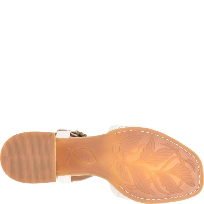 Born Shonie White Ivory Women's Sandal