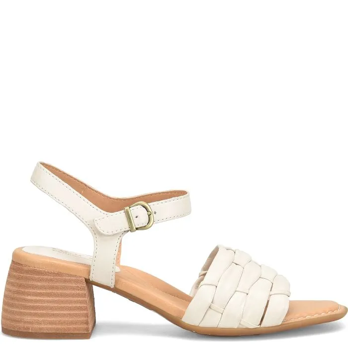 Born Shonie White Ivory Women's Sandal