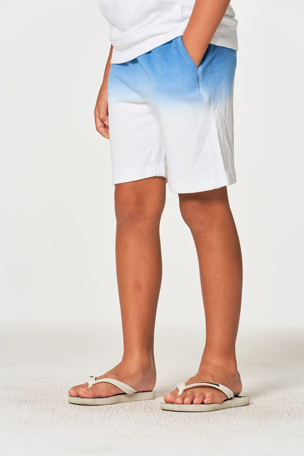 Boys Linen French Terry Beach Shorts