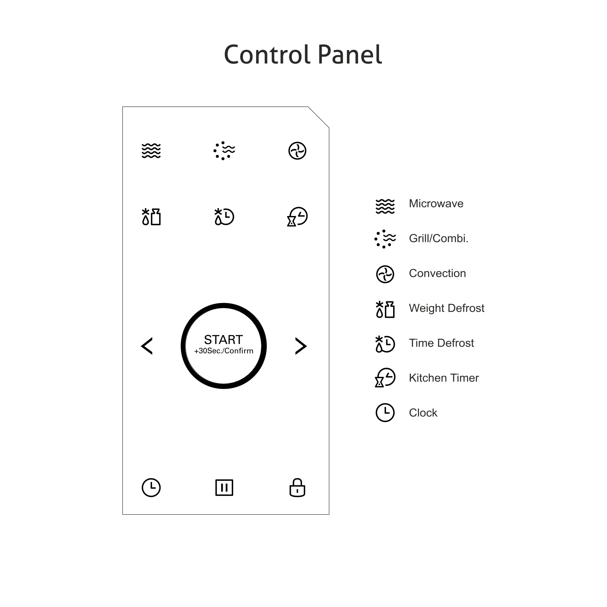 Built-In-Microwave with Touch Control Capacity 25 Ltr (MO-678)