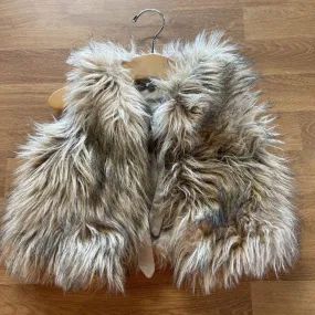 C de C Faux Fur Vest - 12m