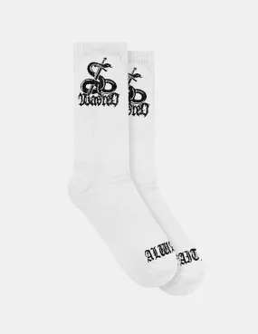 Calcetines Wasted Paris Atrax Blanco