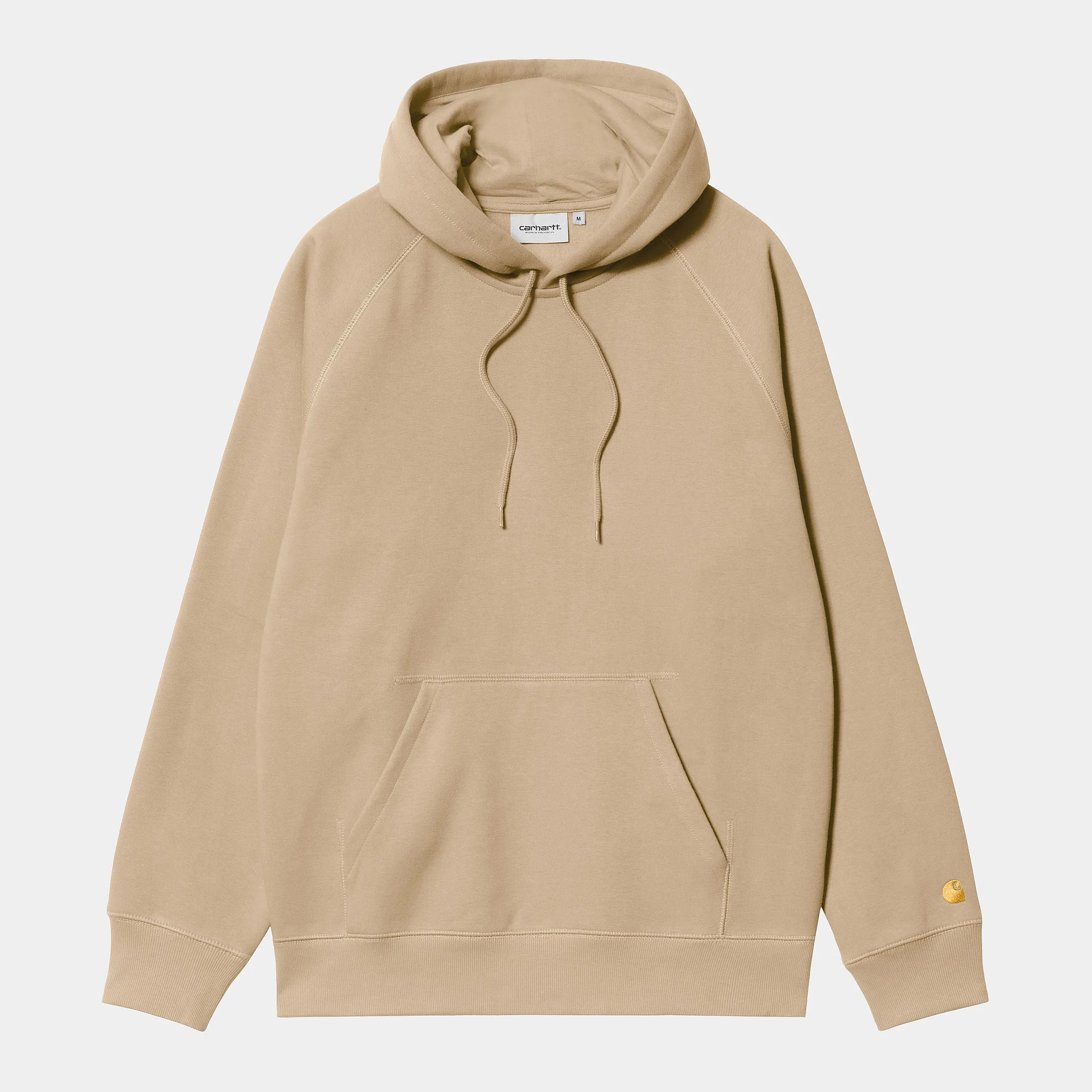 Carhartt WIP - Chase Pullover Hooded Sweatshirt - Sable / Gold