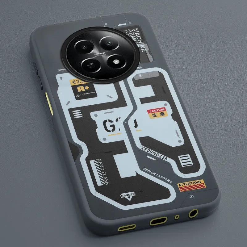 Circuit Printed Back Cover Case Realme 12 5G