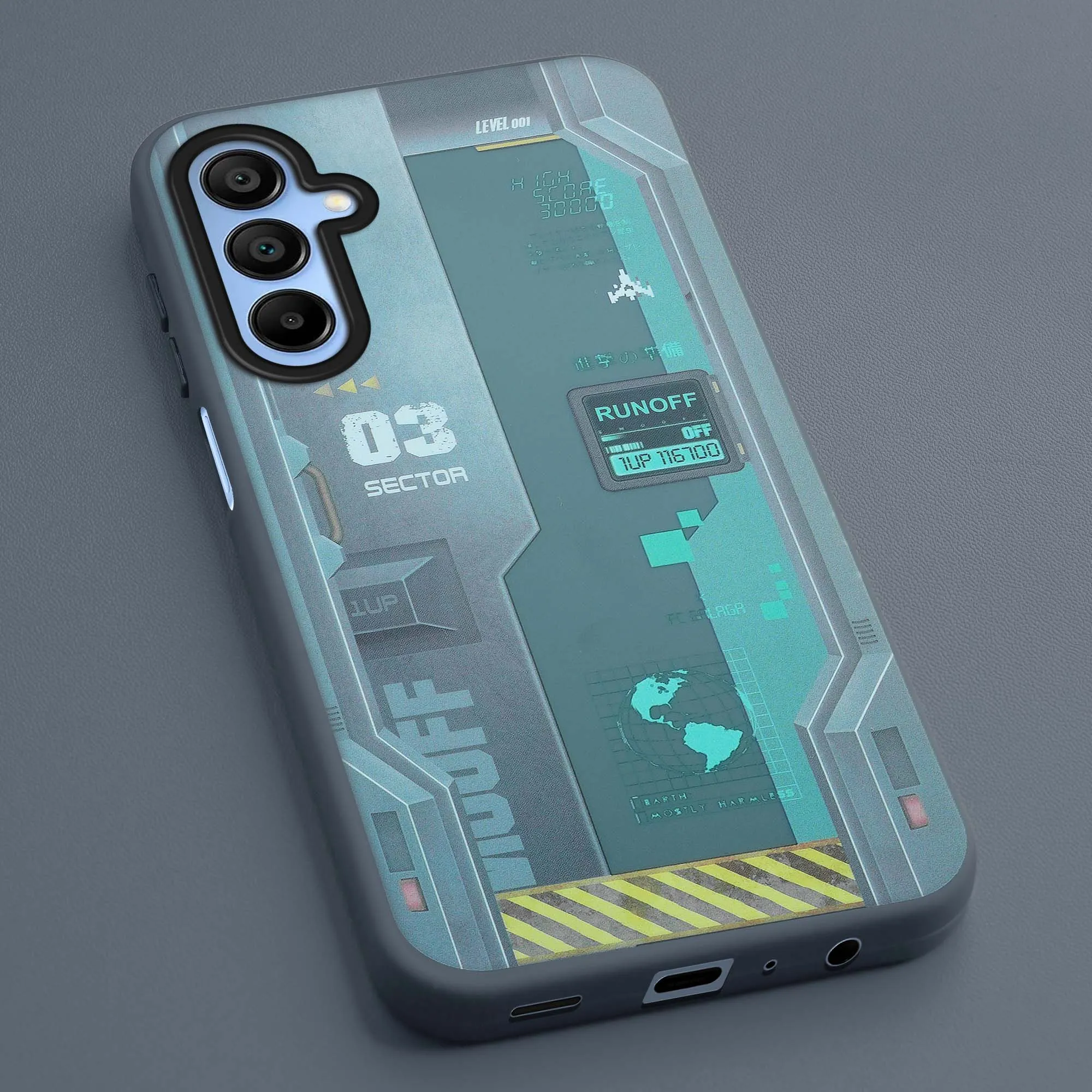 Circuit Printed Back Cover Case Samsung A15 5G