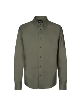 Cotton Oxford Sune Shirt BD, Beluga