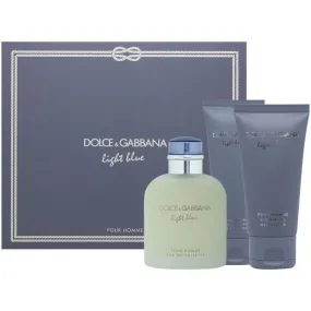 Dolce & Gabbana Light Blue Pour Homme 3pc set