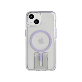 Evo Crystal Kick - Apple iPhone 14 Case MagSafe® Compatible - Lilac