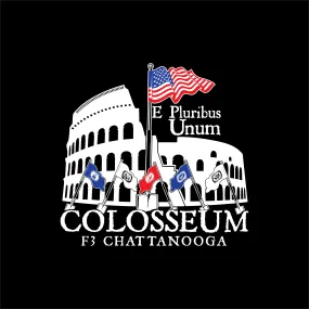 F3 Chattanooga Colosseum Pre-order (Red, White, & Blue Ink) Pre-Order December 2023