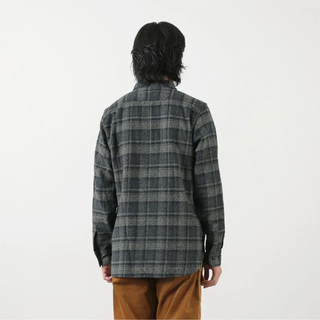 FOB FACTORY / F3497 Nel check work shirt