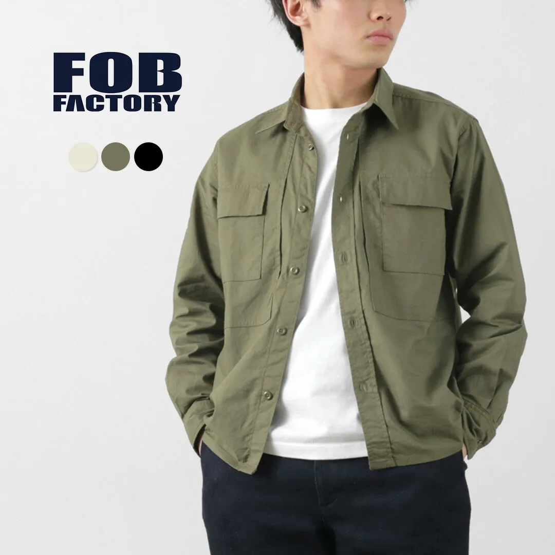 FOB FACTORY / F3498 Long sleeve field shirt