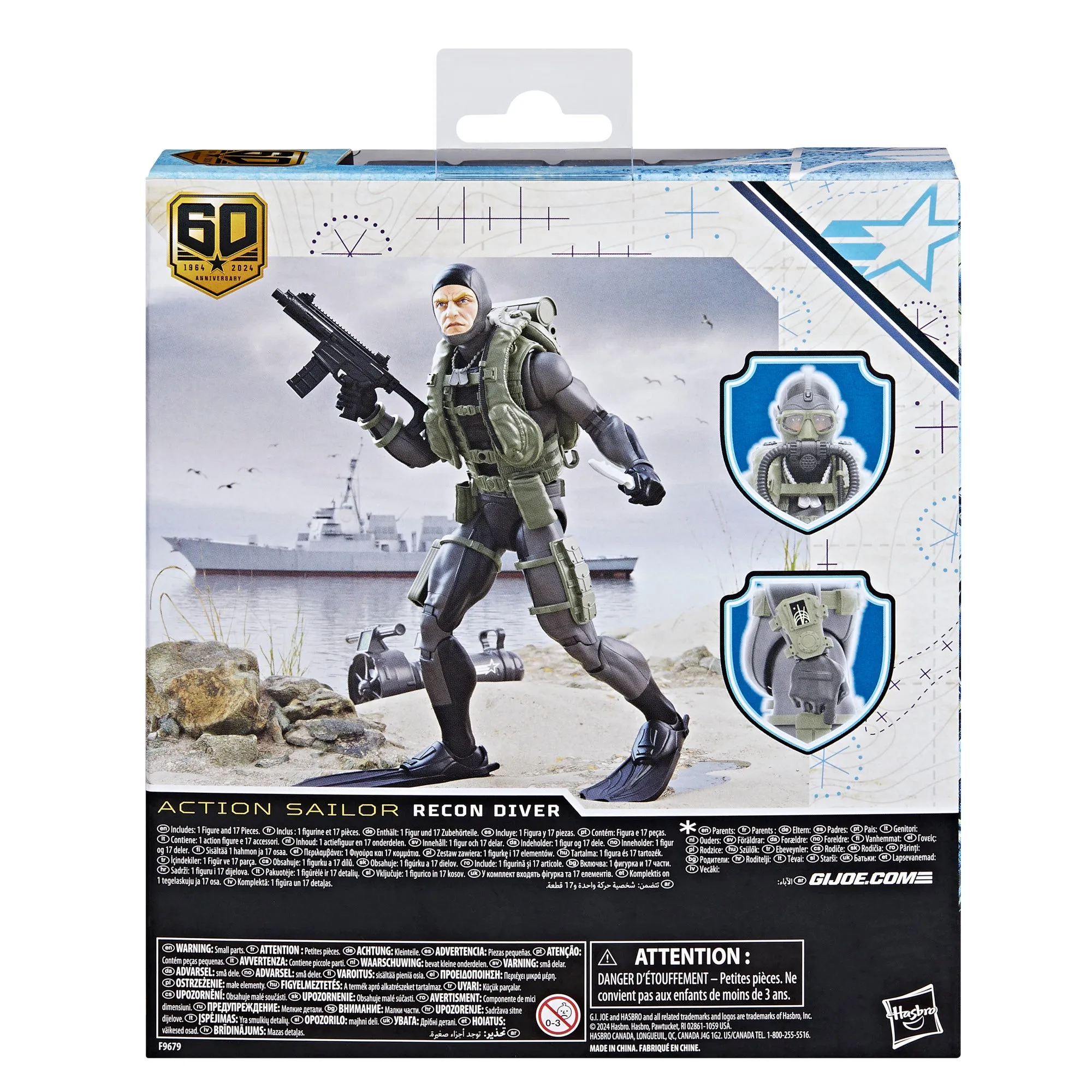 G.I. Joe Classified Series 60th Anniversary Action Sailor - Recon Diver