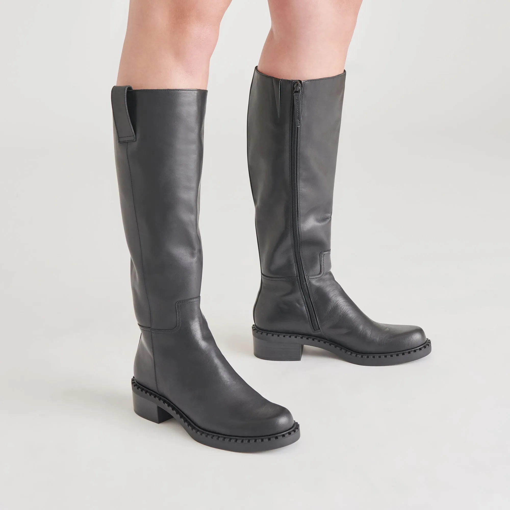 GLORY H2O BOOTS BLACK LEATHER