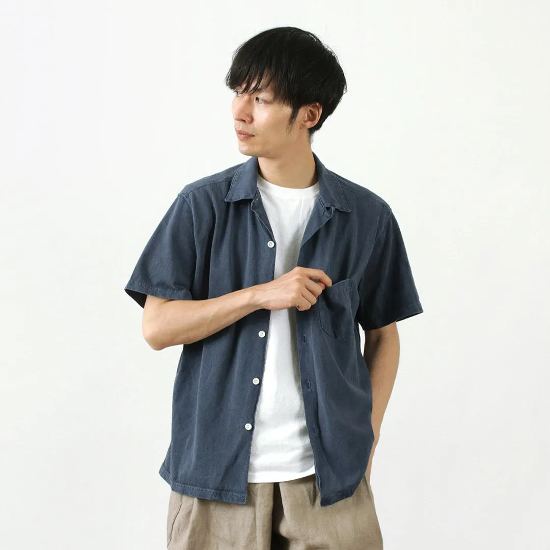 GOOD ON / Short Sleeve TEE Open Collar Shirt