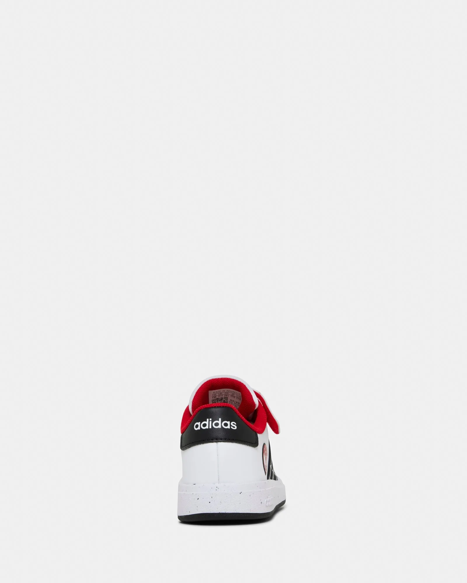 Grand Court Spiderman Pre-School White/Black/Red