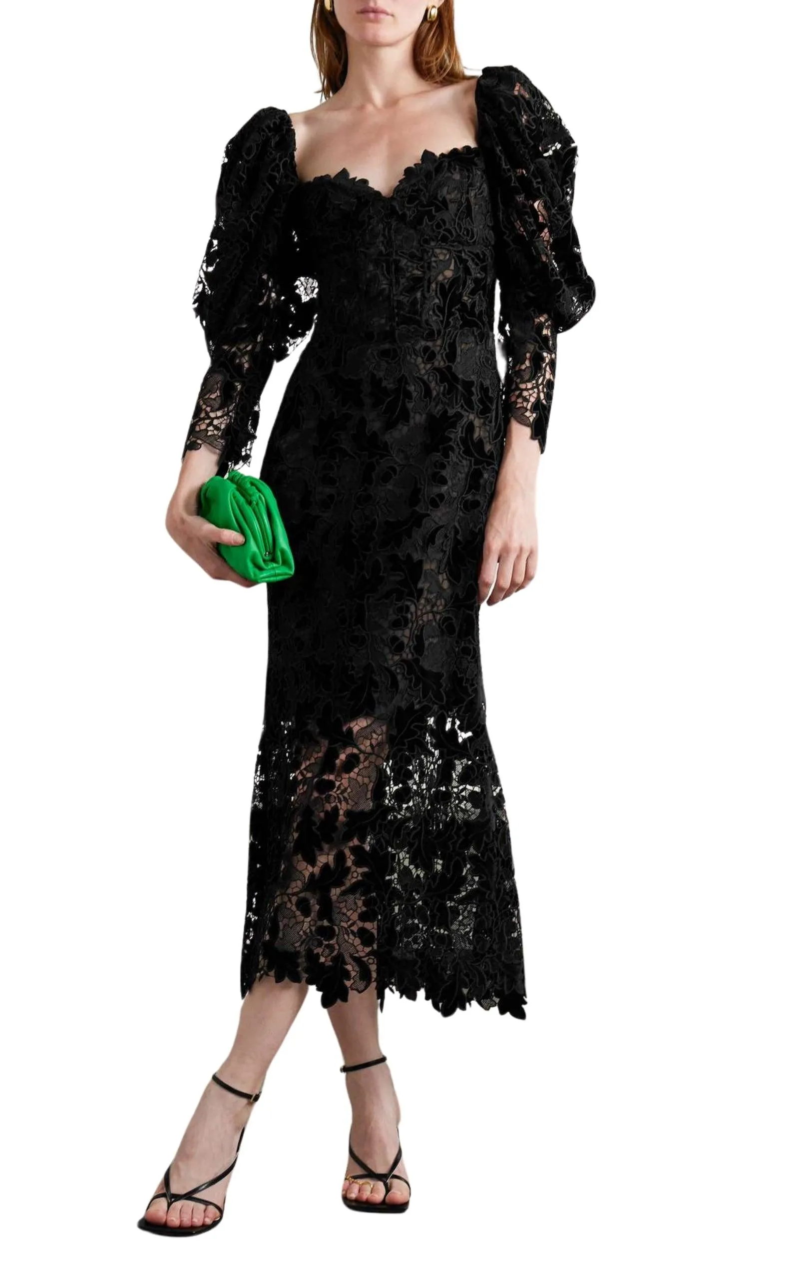 Guipure Lace Midi dress