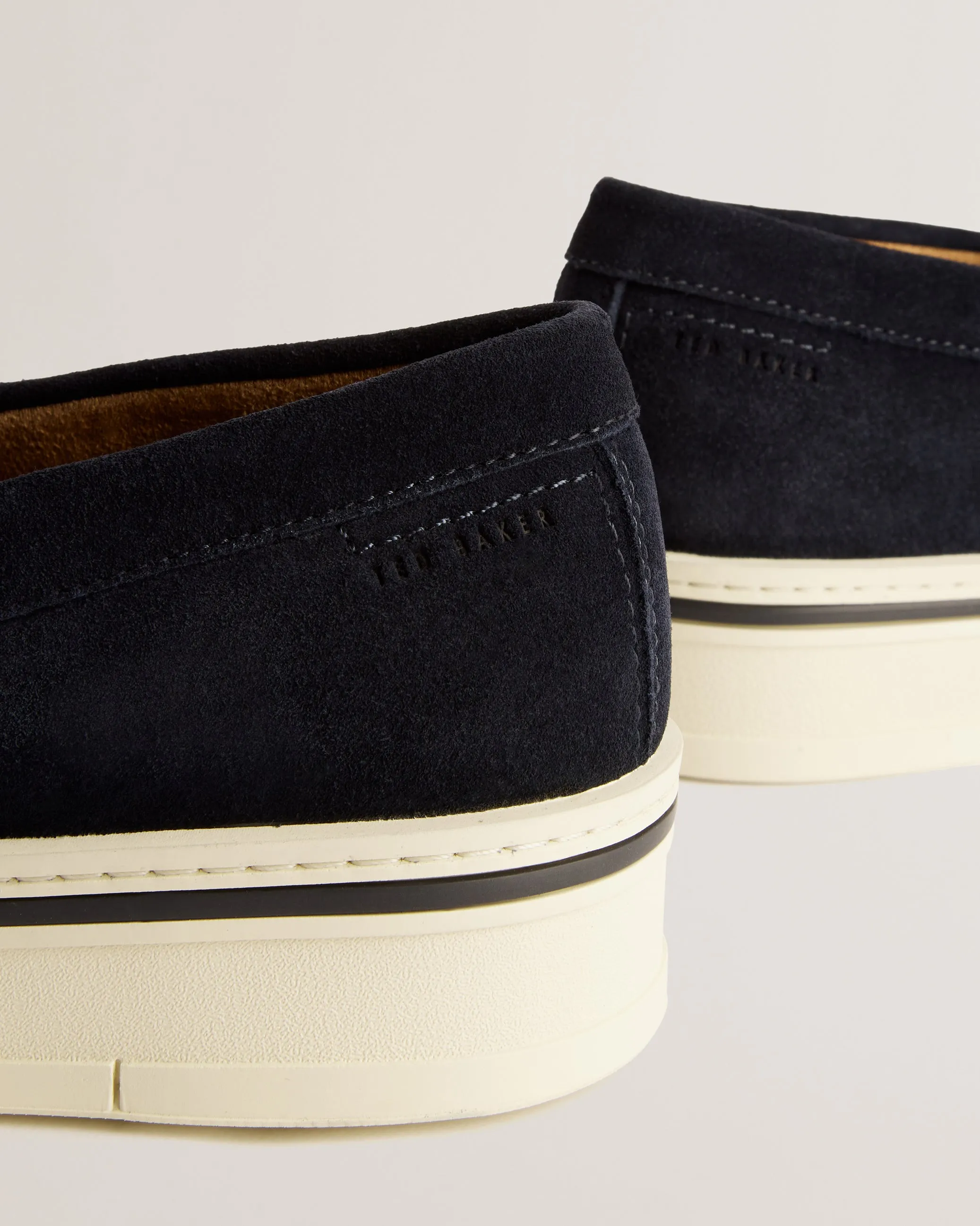 Hampshr Court Slip on Shoes Navy